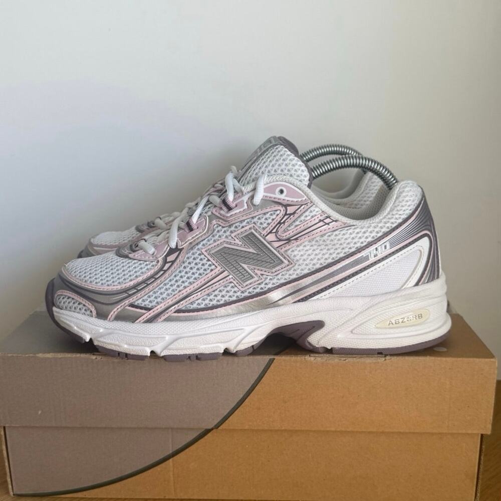 New Balance 740 Pink/Grey/White Men Sneakers - SZ 7.5- W 9 - Picture 4 of 11